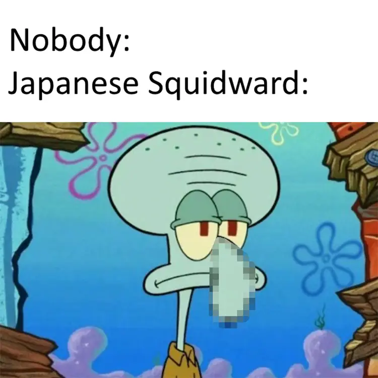 064 japanese squidward