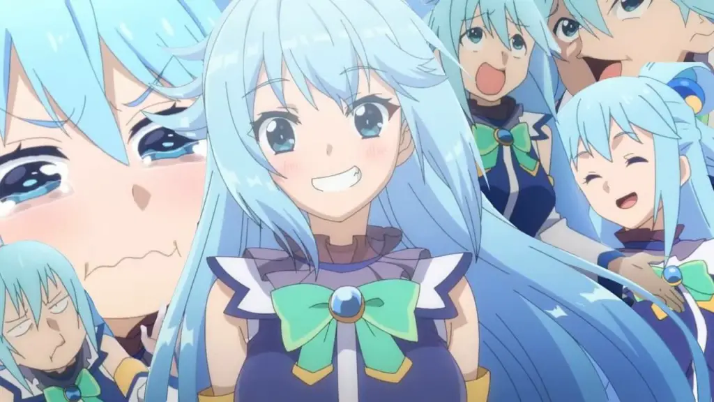 Aqua from konosuba