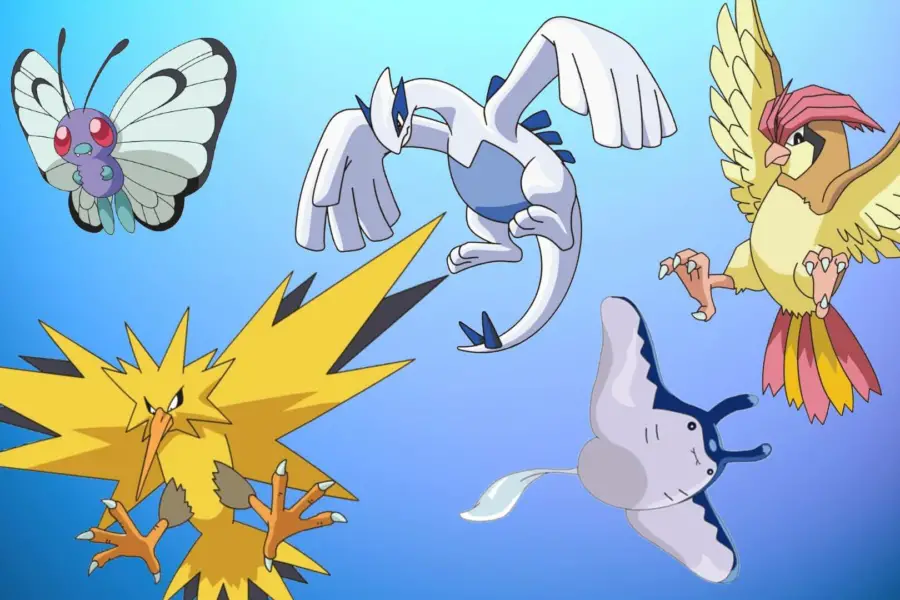 Flying Types Pokemon 1