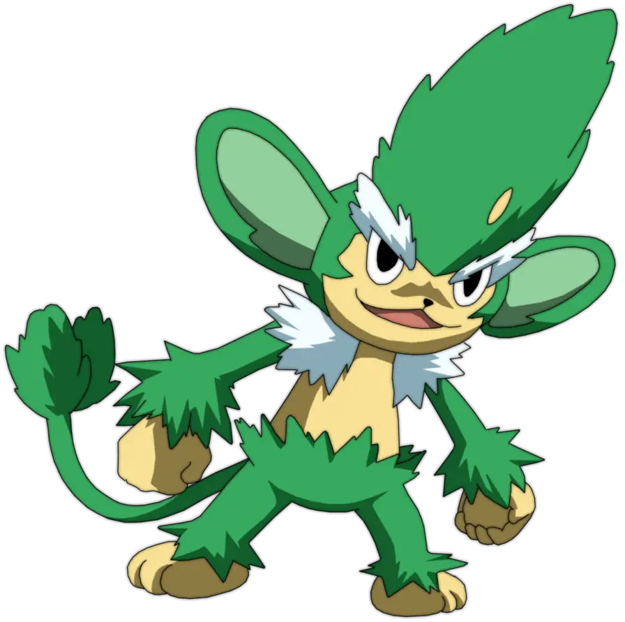 Simisage Pokemon PNG Isolated Image 24 Worst Shiny Pokémon Of All Time