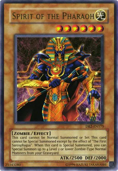 Spirit of the Pharoah.jpg 15 Hardest Monsters to Summon in Yugioh