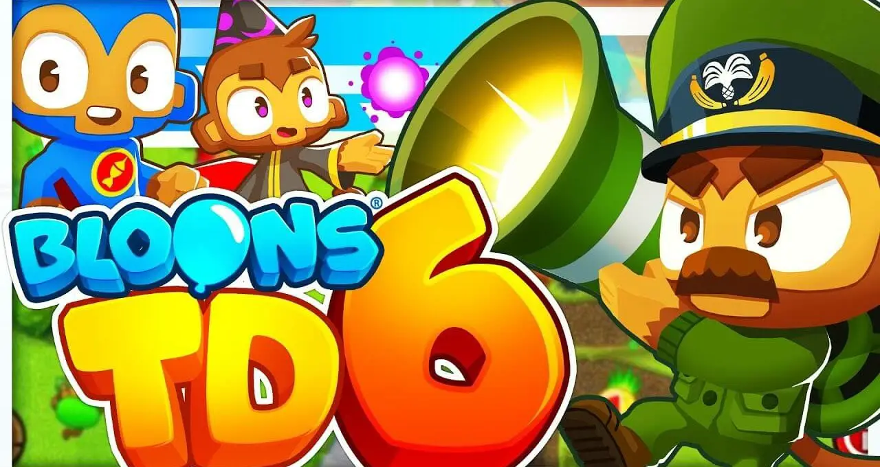 Towers in Bloons TD6