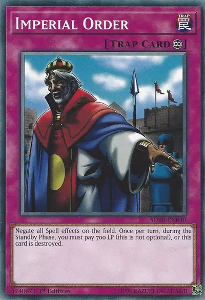 03 imperial order yugioh card 15 Best Floodgates Cards in Yugioh