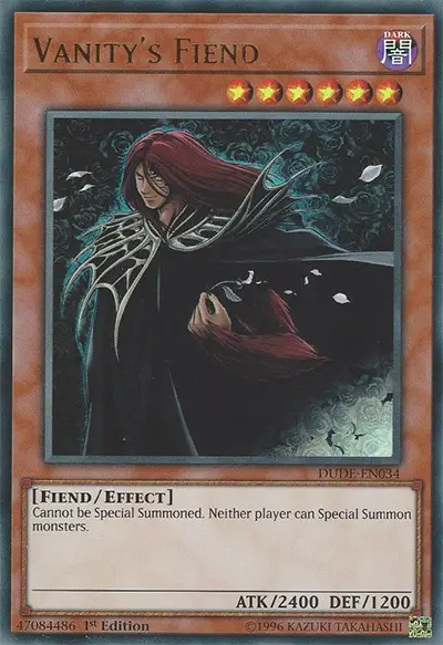 06 vanitys fiend yugioh card 15 Best Floodgates Cards in Yugioh