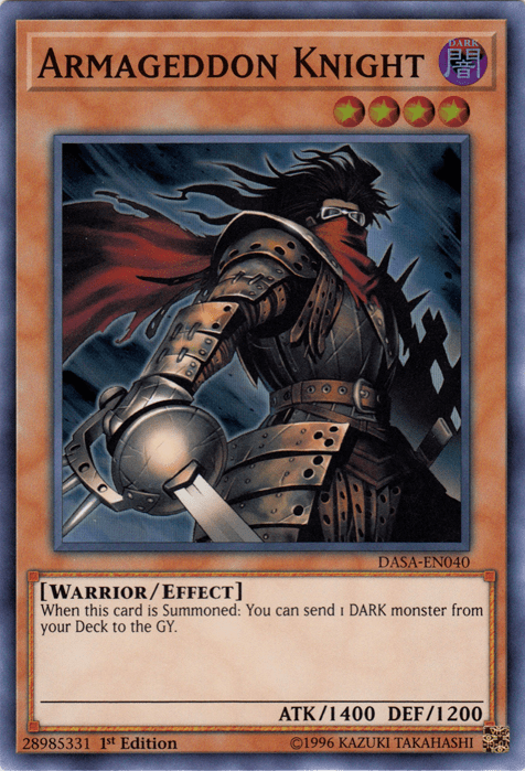 ArmageddonKnight.png 18 Best Level 4 Yugioh Monsters