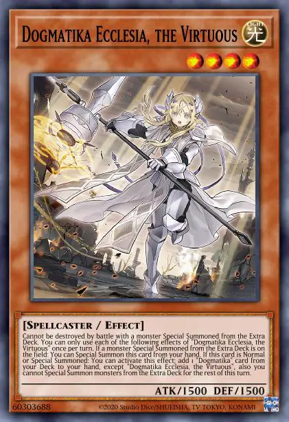 Dogmatika Ecclesia the Virtuous 18 Best Level 4 Yugioh Monsters