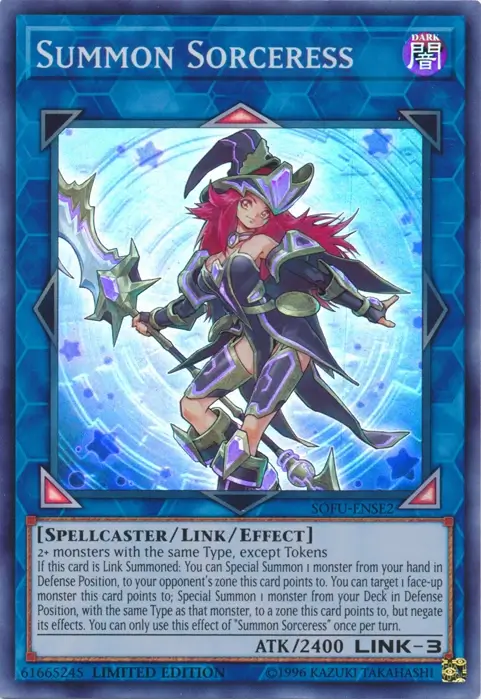 SummonSorceress SOFU EN SR LE 1 21 Best Generic Link Monsters in Yu-Gi-Oh