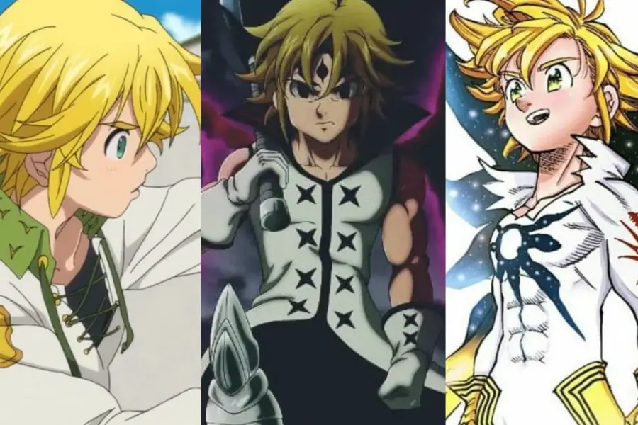 meliodas forms and power levels min