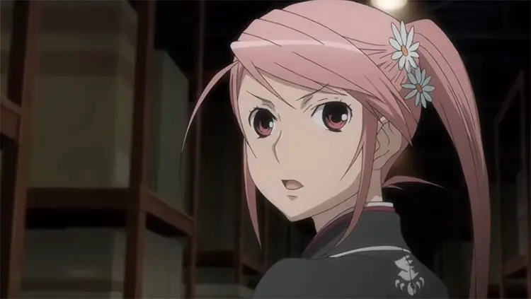 17 benitsubasa sekirei pink haired girl anime screenshot