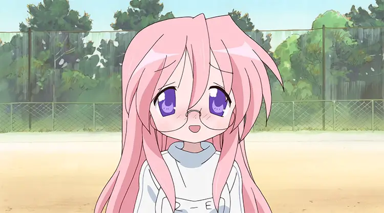 26 miyuki takara lucky star pink haired girl anime 65+ Cute Pink Haired Anime Girls