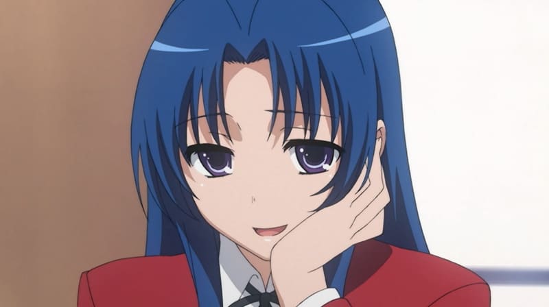 Best Blue Haired Anime Girls Ami Kawashima Toradora