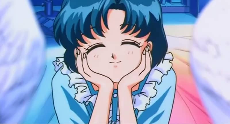 Best Blue Haired Anime Girls Ami Mizuno Sailor Moon