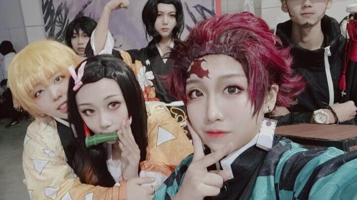 Demon Slayer cosplay 1