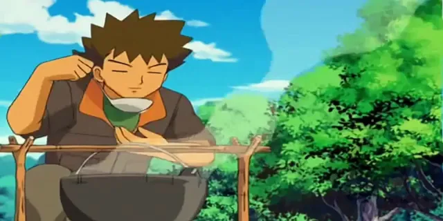 pokemon brock cooking 1