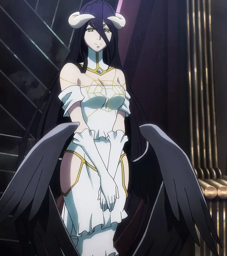 02 albedo overlord anime screenshot