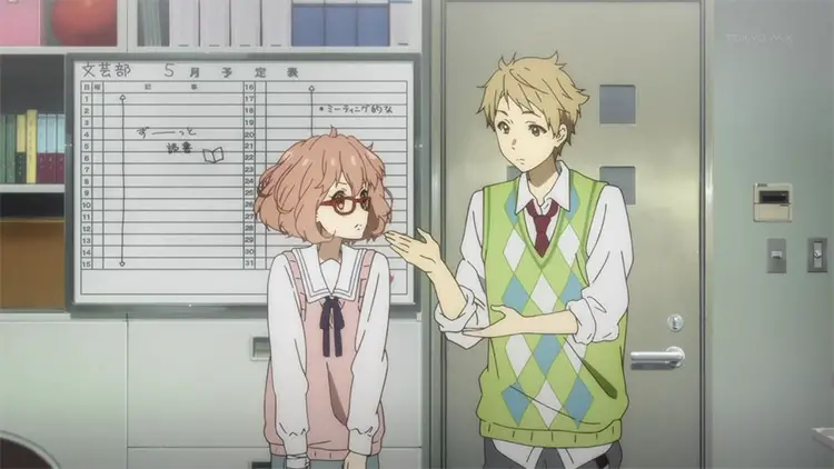 02 mirai and akihito from beyond the boundary screenshot 35 Best Action Romance Anime of All Time