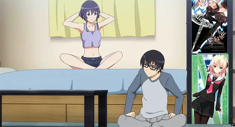 09 saekano how to raise a boring girlfriend anime