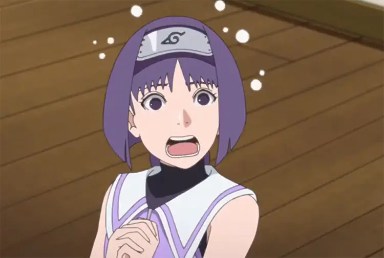 09 sumire kakei boruto purple haired anime