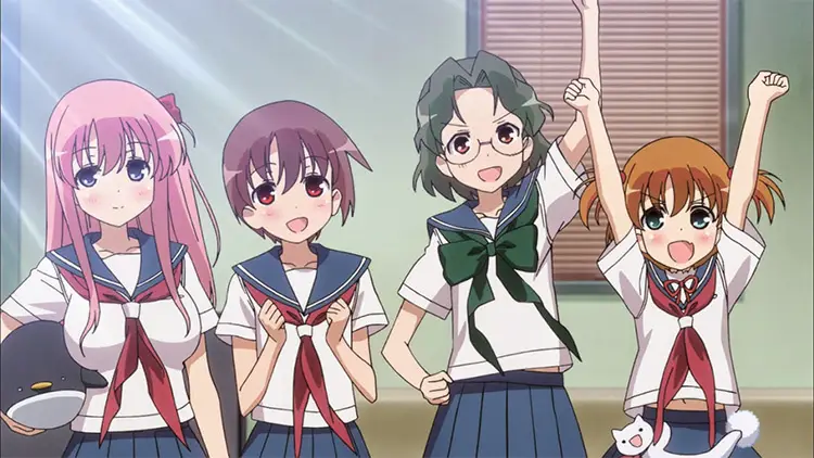 12 saki anime screenshot