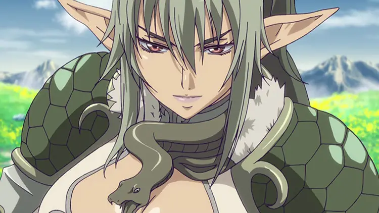 13 echidna queens blade anime 35 Best Anime Elves Characters of All Time