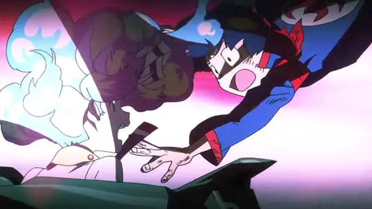 14 nia and simon from tengen toppa gurren lagann screenshot 35 Best Action Romance Anime of All Time