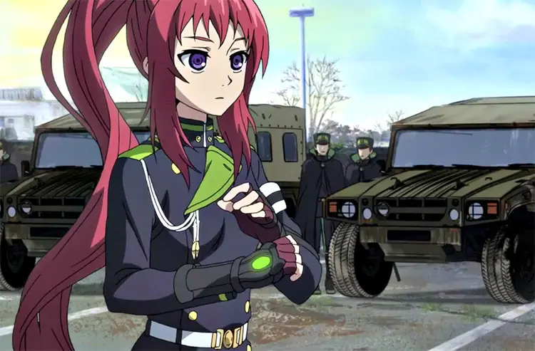 18 mito jujo owari no seraph anime 30 Red Haired Anime Girls Of All Time