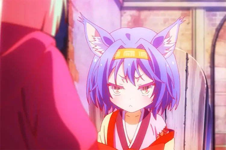 26 izuna hatsuse no game no life anime 45 Best Purple Hair Anime Girls of All Time