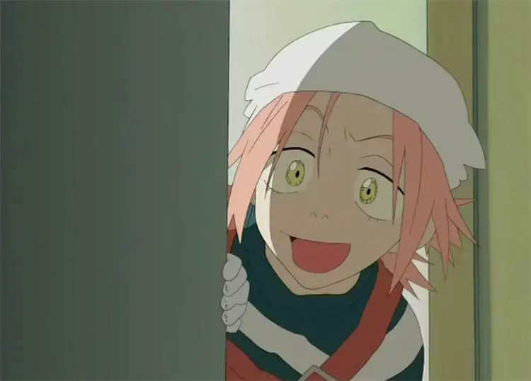 29 haruko haruhara flcl pink haired girl anime 65+ Cute Pink Haired Anime Girls