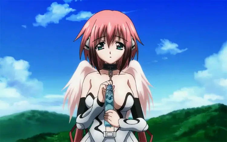 46 ikaros sora no otoshimono anime screenshot 65+ Cute Pink Haired Anime Girls