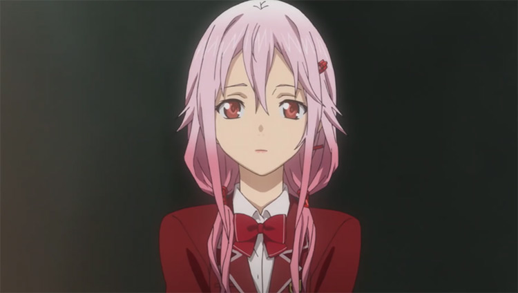 52 inori yuzuriha guilty crown anime screenshot 65+ Cute Pink Haired Anime Girls