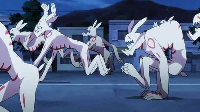 scary anime characters blood c bunny beast