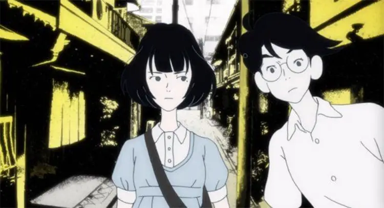 06 tatami galaxy anime 25 Best Time Travel Anime Series & Movies