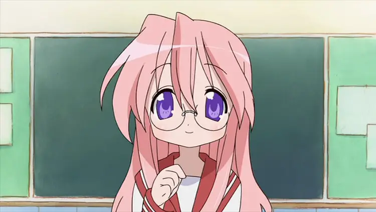 09 miyuki takara lucky star anime 35 Cute Anime Girls With Glasses