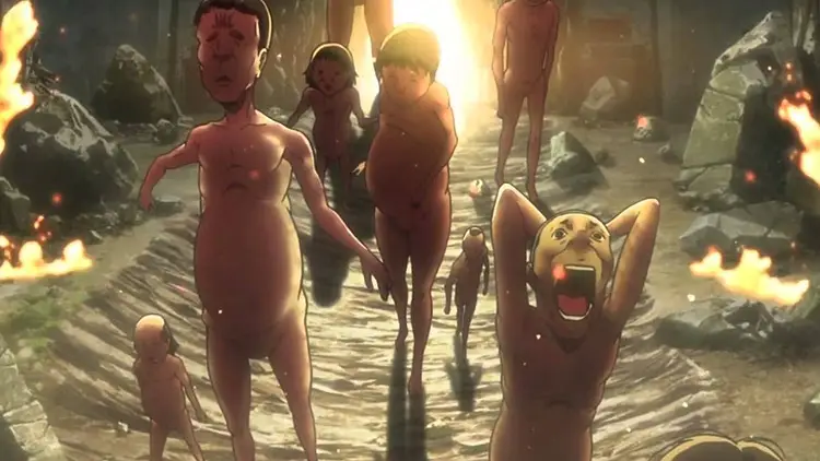 11 the titans attack on titan anime screenshot Everything About Attack On Titan Walls