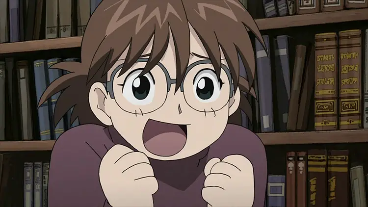 14 sheska fullmetal alchemist anime 35 Cute Anime Girls With Glasses