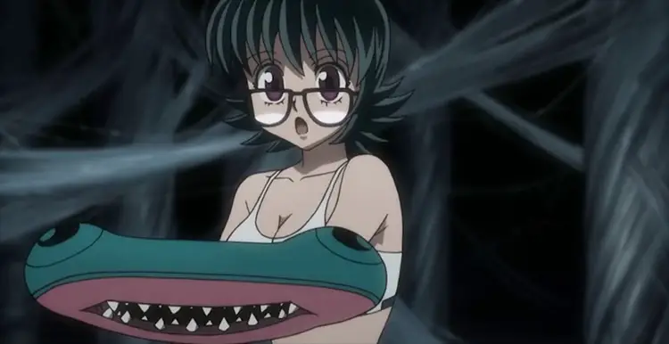 15 shizuku hunter x hunter anime 35 Cute Anime Girls With Glasses