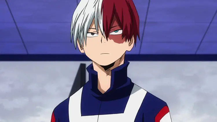 19 shouto todoroki boku no hero academia anime 16 Anime Guys With Scars