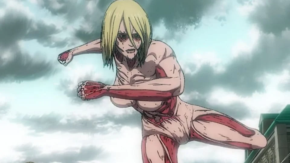 Annie Leonhart Female Titan from Attack On Titan 28 Best Muscular Anime Girls of All Time