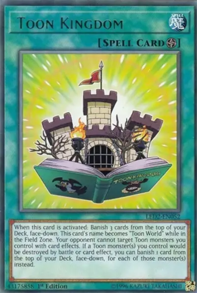 01 toon kingdom spell card ygo 18 Best Toon Cards in Yu-Gi-Oh!