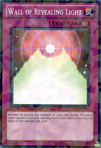 01 wall of revealing light card