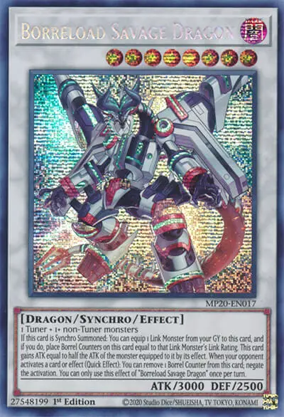 02 borreload savage dragon card 1 21 Best Extra Deck Staples in Yu-Gi-Oh!