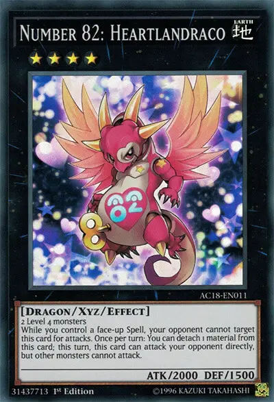 02 number 82 heartlandraco card yugioh 1 15 Best Direct Attack Cards in Yu-Gi-Oh!