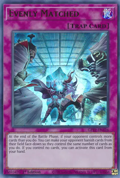 03 evenly matched card yugioh 1
