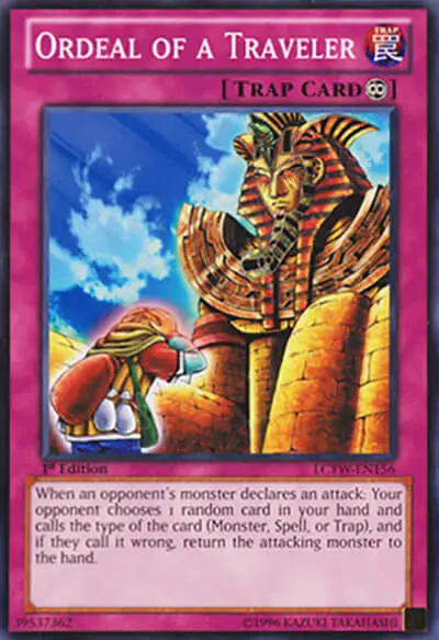 03 ordeal of a traveller card 1 18 Best Continuous Trap Cards in Yu-Gi-Oh!