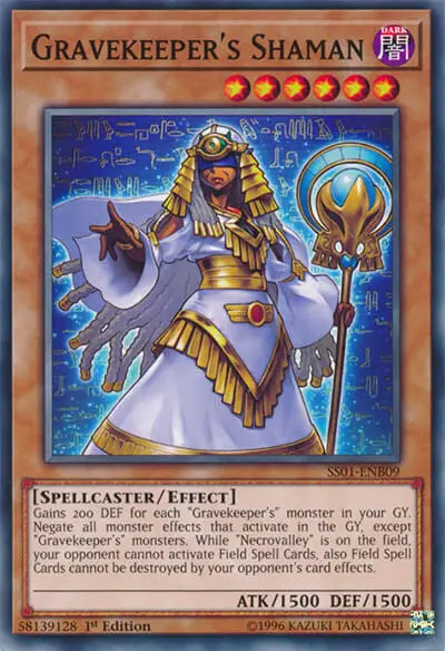 04 gravekeepers shaman yugioh card 1 15 Best Gravekeeper’s Cards in Yu-Gi-Oh!