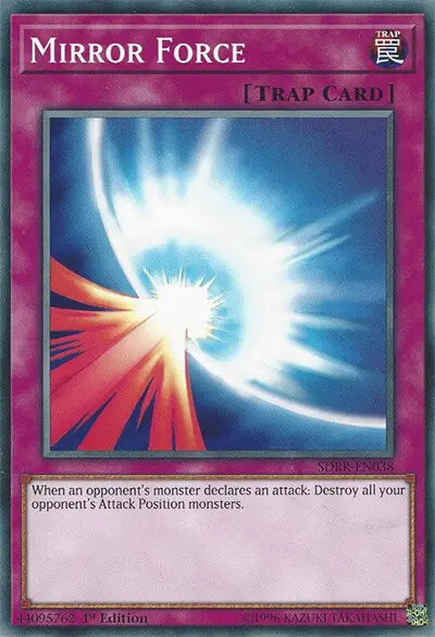 05 mirror force card yugioh 1 25 Most Nostalgic Cards Yu-Gi-Oh!