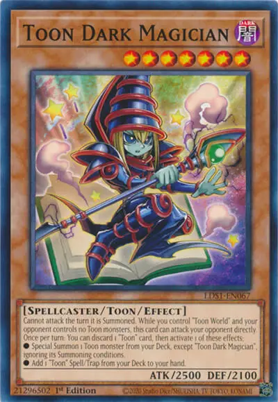 05 toon dark magician card 1 18 Best Toon Cards in Yu-Gi-Oh!