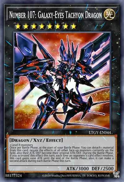 07 number 107 galaxy eyes tachyon dragon card yugioh 1