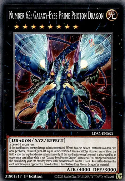 09 number 62 galaxy eyes prime photon dragon card 1