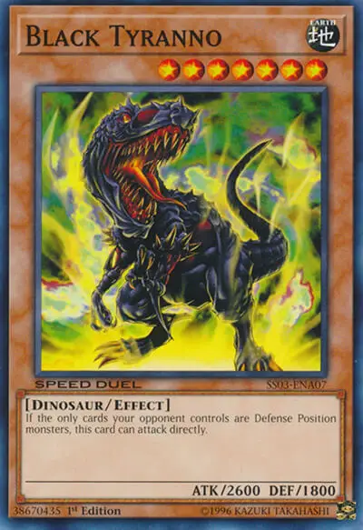 10 black tyranno ygo card 1 15 Best Direct Attack Cards in Yu-Gi-Oh!